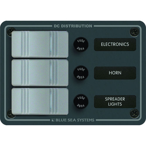 Tableau électrique pour bateau - 8054 - Blue Sea - de courant / étanche
