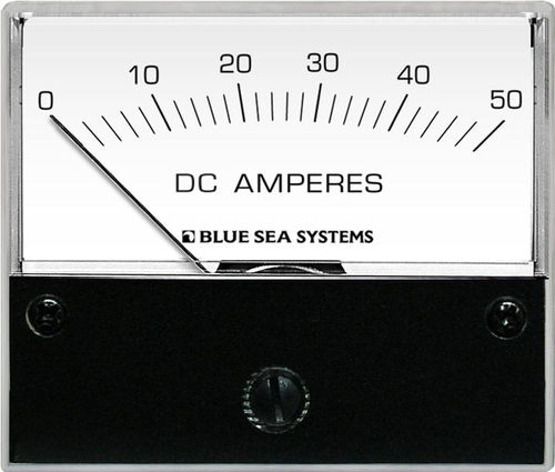 Indicateur pour bateau - 8022 - Blue Sea - ampèremètre DC / analogique