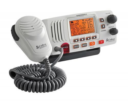 Radio pour bateau - MR F57W - Cobra - fixe / VHF / IPX8