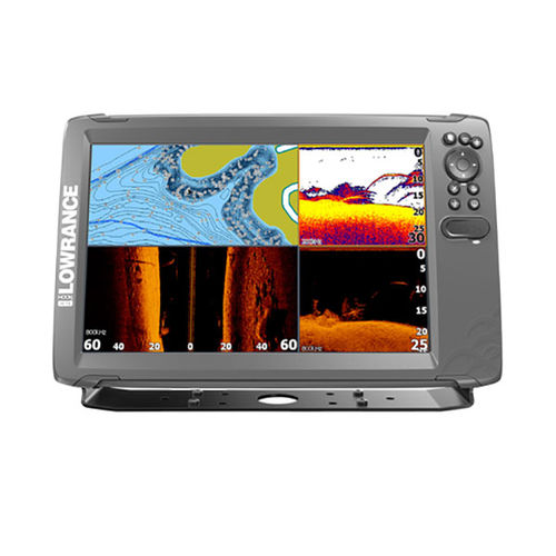Combiné lecteur de cartes - HOOK² 12 - Lowrance - sondeur de pêche / sonar / GPS