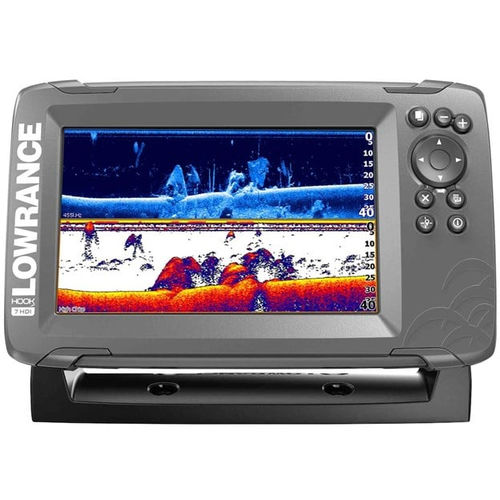 Combiné lecteur de cartes - HOOK² 7 US/Canada - Lowrance - sondeur de pêche / sonar / GPS