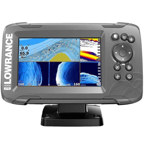 Combiné lecteur de cartes - HOOK² 5 US - Lowrance - sondeur de pêche / sonar / GPS