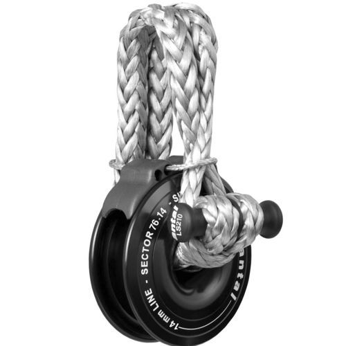 Poulie simple - RS76.14 - Antal - à faible friction / cordage max. : 14 mm / pour voilier