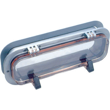 Hublot rectangulaire - 414 - Beckson - pour bateau / ouvrant / avec angles arrondis