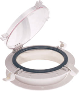 Hublot rond - 8RD - Beckson - pour bateau / ouvrant
