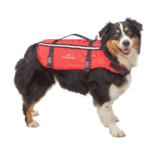 Gilet d'aide à la flottabilité pour sports nautiques - 70596 - Plastimo - pour animaux domestiques / mousse / rouge