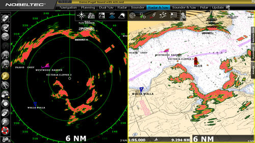 Logiciel de navigation - TRIDENT - Nobeltec - pour navire / pour yacht