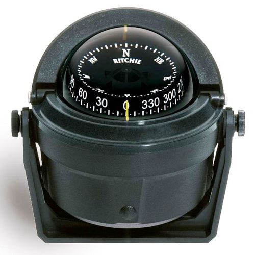 Compas de route pour bateau - B-81 - Ritchie Navigation - magnétique / horizontal / sur étrier
