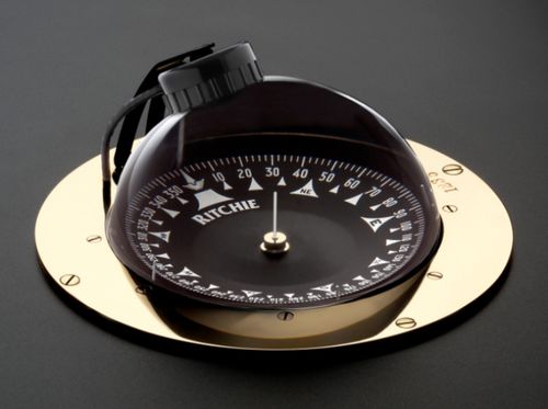 Compas de route pour yacht - SY-500PL - Ritchie Navigation - magnétique / horizontal / à encastrer
