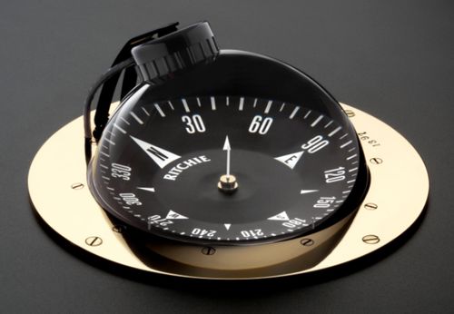 Compas de route pour yacht - SY-600PL - Ritchie Navigation - magnétique / horizontal / à encastrer