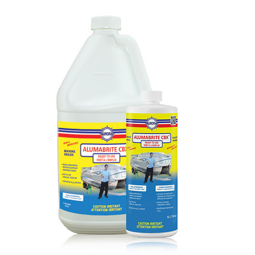 Nettoyant pour coque - ALUMABRITE CBX® - Aurora - aluminium / pour bateau