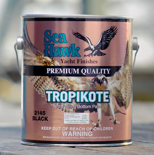 Antifouling pour bateau - Tropikote™ - Sea Hawk - à matrice dure / fibre de verre / à base de cuivre