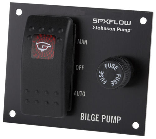 Tableau de commande pour bateau - 3-way - Johnson Pump Marine - pour pompe de cale
