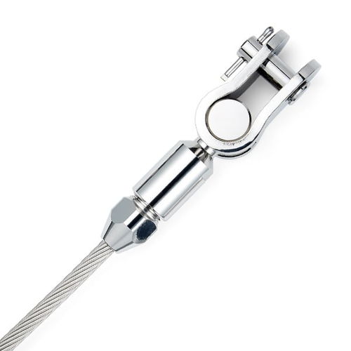 Embout de gréement dormant à chape articulée - 050-04 - Sta-Lok - à chape fixe / en inox