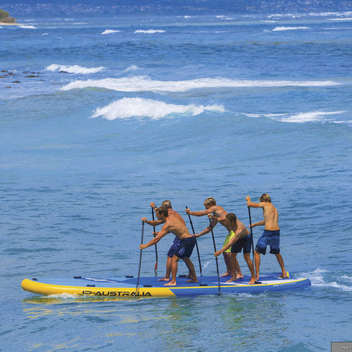 SUP gonflable - MONSTAIR - JP Australia - de race / 7 places et plus