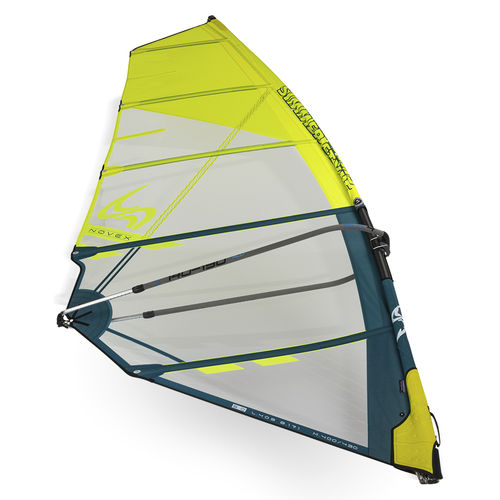 Voile de planche d'initiation - Novex - Simmer - SDM / 4 lattes / jaune