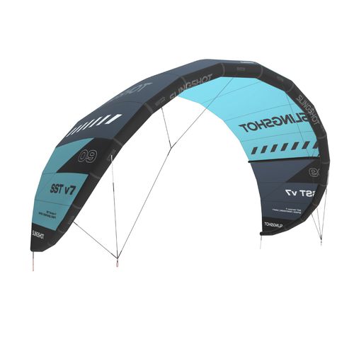 Aile de kitesurf hybride - SST V7 - SlingShot - de vagues / rapide / de vitesse