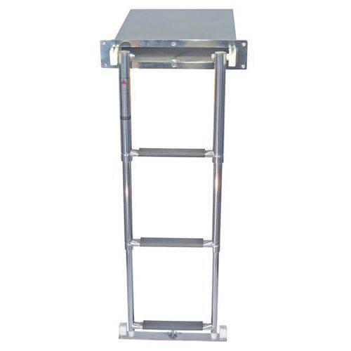 Échelle télescopique - 4774 - MPI-INOX - de baignade / en plastique / en inox