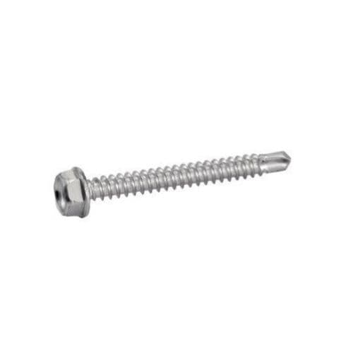 Vis à tête hexagonale - 15480 - MPI-INOX - en acier zingué