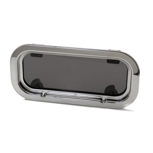 Hublot rectangulaire - A2120-200CH - RUTGERSON - pour bateau / ouvrant / avec angles arrondis