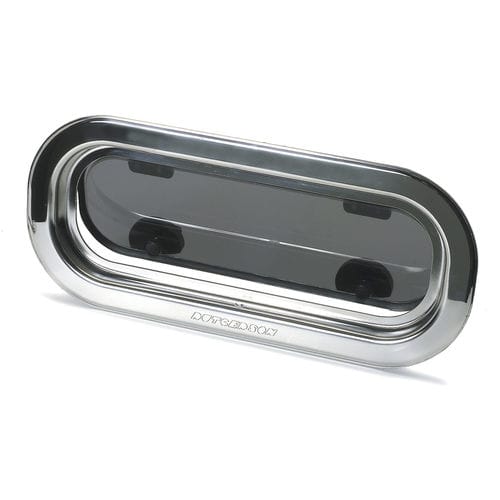 Hublot rectangulaire - A2320-170B-S - RUTGERSON - pour bateau / ouvrant / avec côtés arrondis