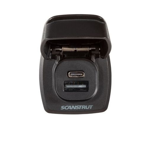 Port USB pour bateau - SC-USB-F4 - Scanstrut - étanche