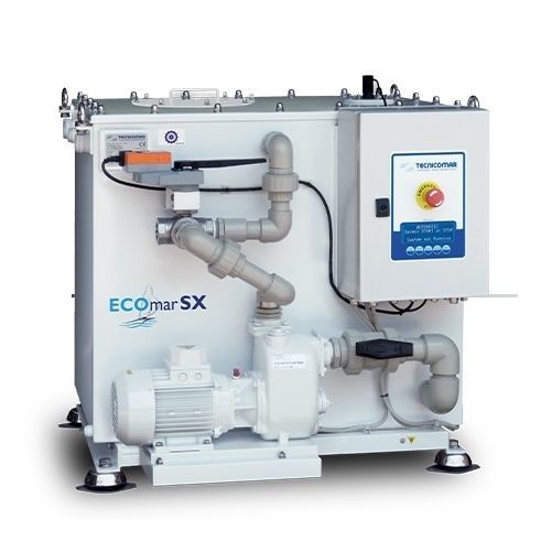 Système de traitement d'eaux usées - Ecomar SX series - Tecnicomar - pour bateau / automatique