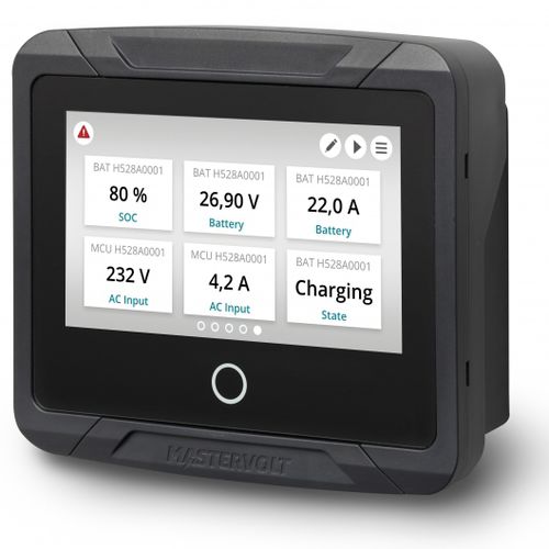 Moniteur pour bateau - EasyView 5 - Mastervolt - de contrôle / tactile / étanche
