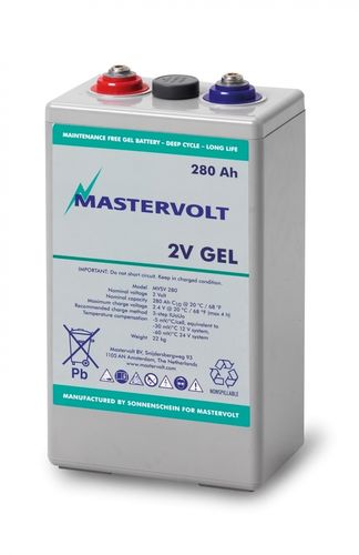 Batterie marine - MVSV - Mastervolt - 2V / gel