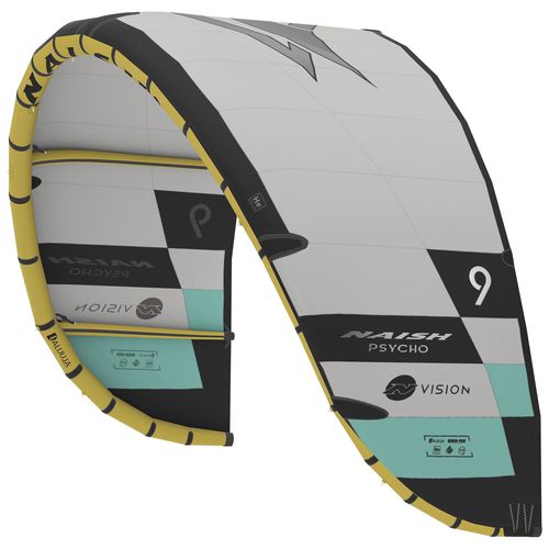 Aile de kitesurf C-shape - Psycho Nvision - Naish Kiteboarding - hangtime