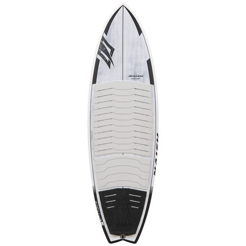 Planche de kitesurf de vagues - Fish - Naish Kiteboarding - tri fin
