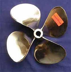 Hélice pour bateau de sports nautiques - CompuThrust 4B - Austral Propeller - à pas fixe / arbre d'hélice / 4 pales