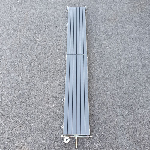 Passerelle pour bateau - STFPP-255MG - SEA TECH & FUN - SPADE - pour yacht / pour voilier / pivotante