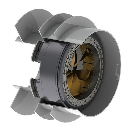 Propulseur azimutal - SRT series - Schottel - pour navire / électrique / compact