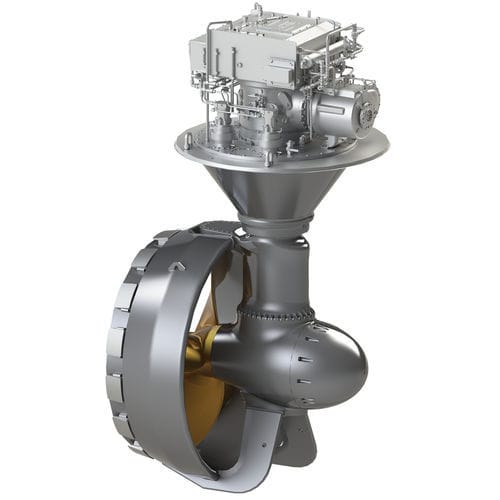 Propulseur gouvernail - SRP series - Schottel - pour navire / électrique / compact