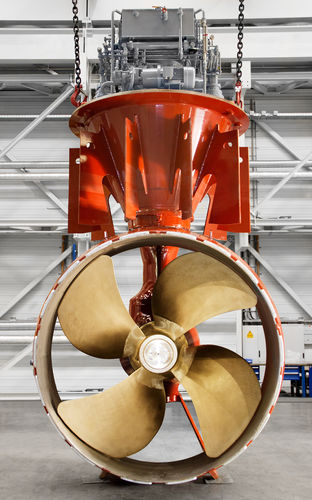 Système de propulsion pour bateau professionnel - SYDRIVE-E - Schottel - hybride / électrique