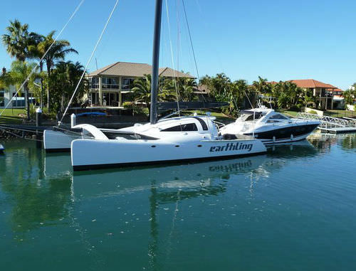 Catamaran - YOUNG 57 - Young Yacht Design - de course-croisière / 1 cabine / en carbone