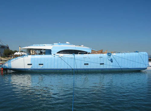 Catamaran - YOUNG 90 - Young Yacht Design - de croisière / à cockpit fermé / sur mesure