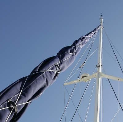 Housse de protection pour voilier - ATN - de voile d'avant sur enrouleur