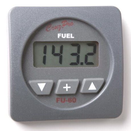 Indicateur pour bateau - FU60 - Cruzpro - de niveau / numérique / pour réservoir de carburant