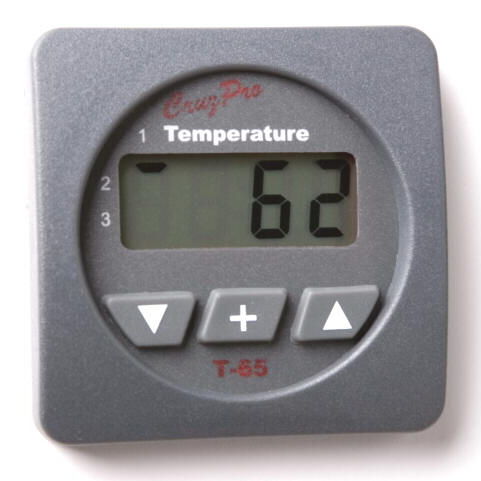 Thermomètre numérique - T65 - Cruzpro - °C / marin / 3 zones