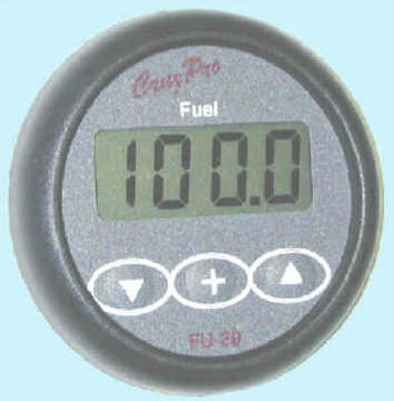 Indicateur pour bateau - FU30 - Cruzpro - de niveau / numérique / pour réservoir de carburant
