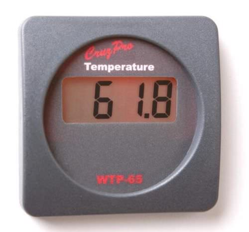 Indicateur pour bateau - WTP65 - Cruzpro - de température d'eau / numérique