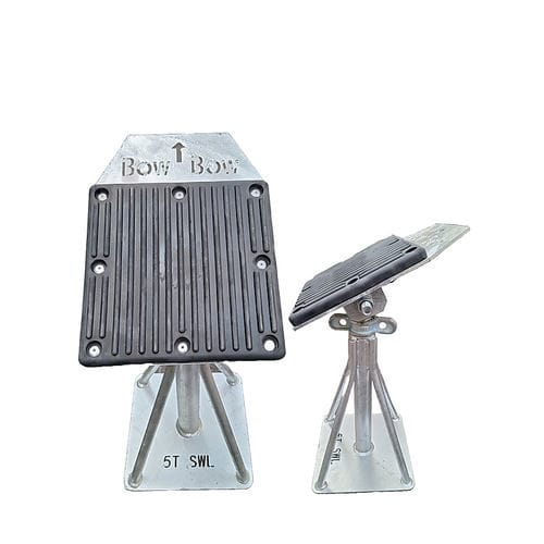 Pied de mise sur cale pour bateau - KB5  - The Yacht Leg & Cradle Co - ajustable / galvanisé