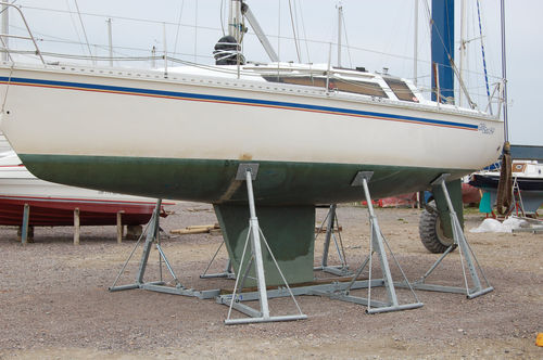 Ber de stockage pour bateau - TC9 - The Yacht Leg & Cradle Co - démontable / transportable