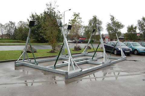 Ber de bateau - XLKD - The Yacht Leg & Cradle Co - ajustable