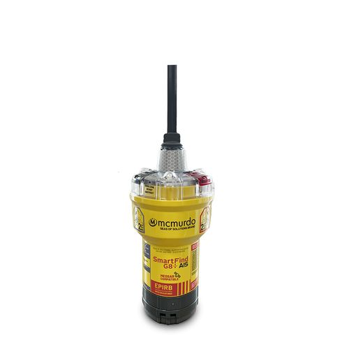 Balise de détresse pour canot de sauvetage - SmartFind G8 PLUS - McMurdo - pour navire / pour bateau à usage professionnel / satellite