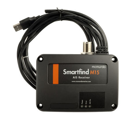 AIS pour bateau - SMARTFIND M15 - McMurdo - classe A / SART / récepteur classe B