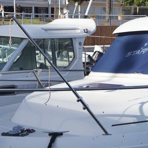 Pied d'auvent pour yacht - INT157 - SWI-TEC - pour bateau / en acier inoxydable