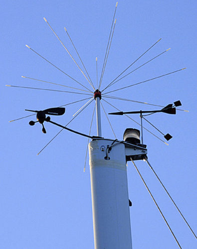 Dispositif anti-oiseaux pour tête de mât de bateau - 2091 - SWI-TEC